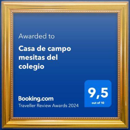 Mesitas Del Colegio Сasa de vacaciones *